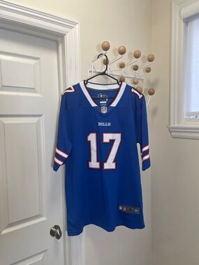 Nike NFL PJosh Allen Royal Buffalo Bills Team Player Jersey - Blue L